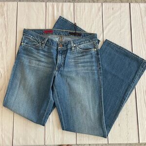 Ag Adriano Goldschmied Blue Boot Cut Jeans